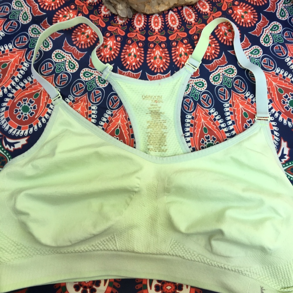 XL sports bra Danskin , mint green